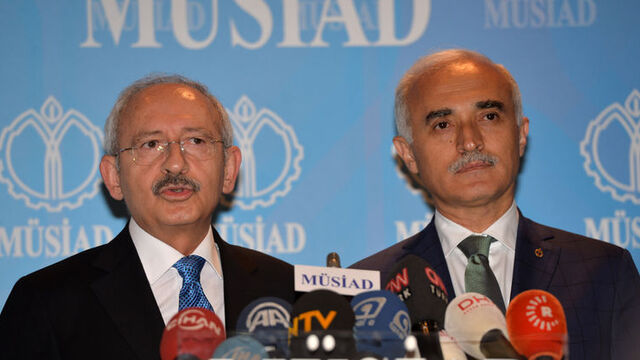 Kılıçdaroğlu'ndan MÜSİAD'a ilk ziyaret