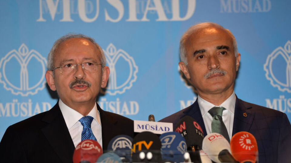 Kılıçdaroğlu'ndan MÜSİAD'a ilk ziyaret