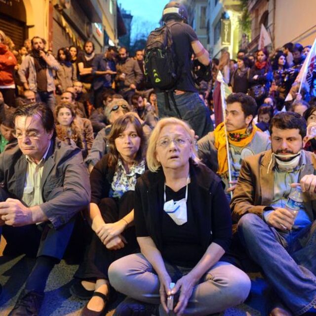 Onlar için eylem bitti