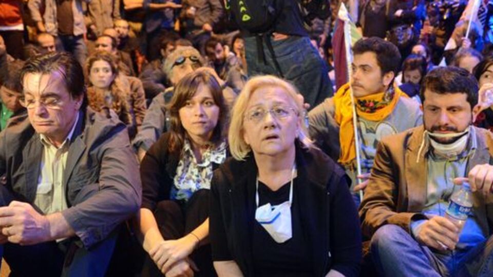 Onlar için eylem bitti