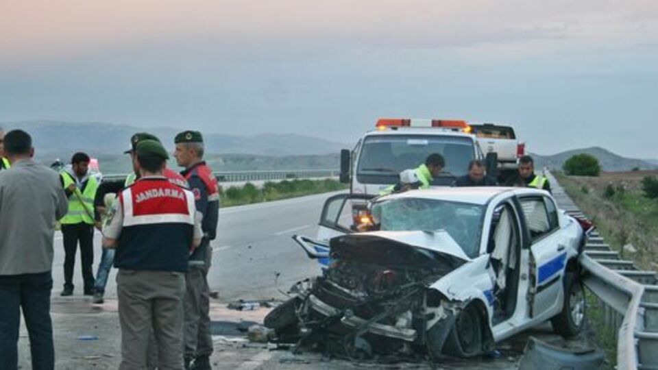 Sungurlu'da zincirleme kaza