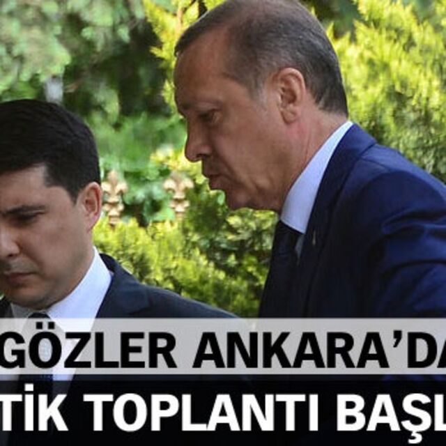 Kritik toplantı başladı
