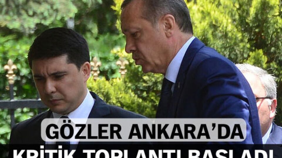 Kritik toplantı başladı