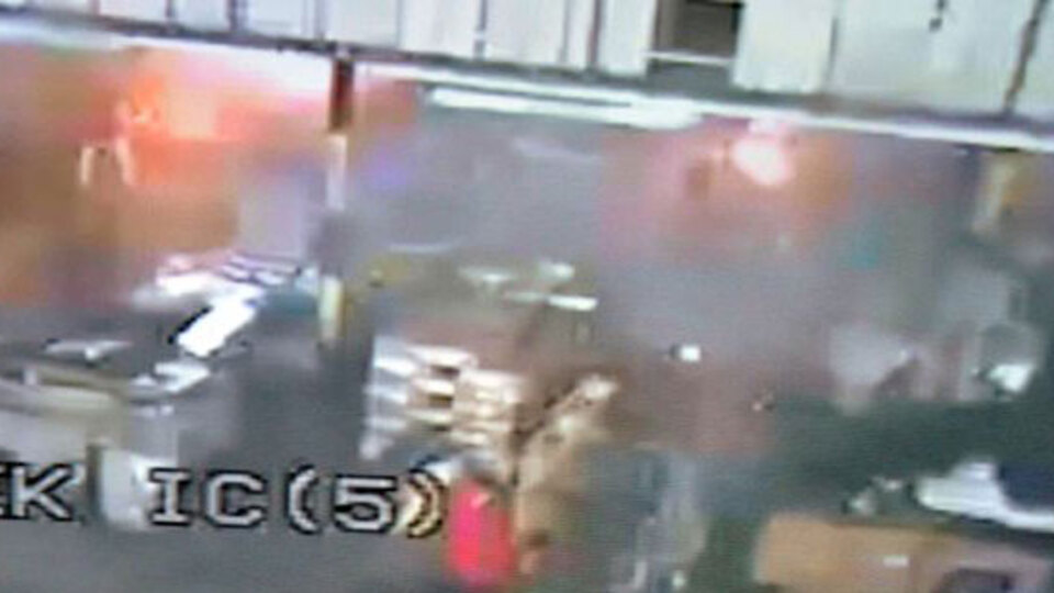 Patlayıcı üreten fabrikada patlama!