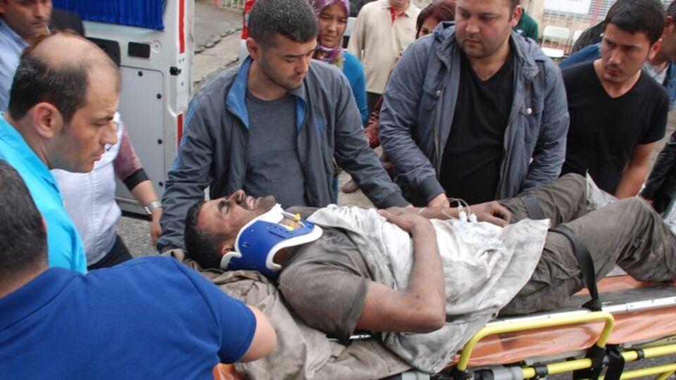 Zonguldak'ta maden ocağında göçük