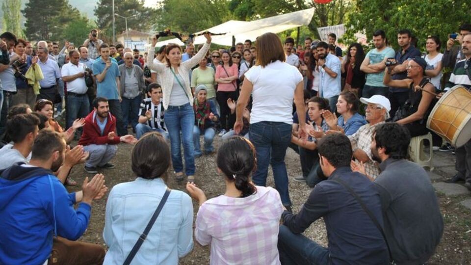 Amasya'da eylem sürüyor