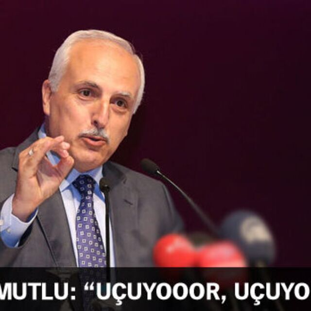 Vali Mutlu:"Uçuyooor, uçuyooor"