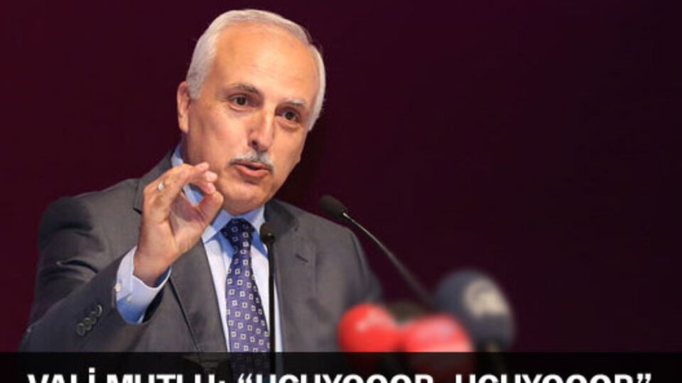 Vali Mutlu:"Uçuyooor, uçuyooor"