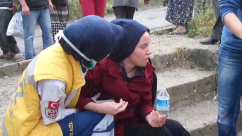 Öğrenci yurdunda yangın paniği!