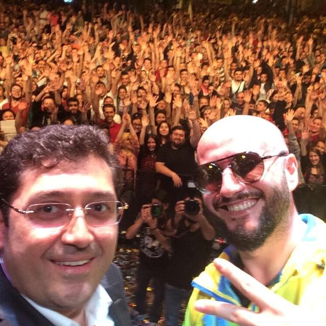 Başkanla selfie pozu