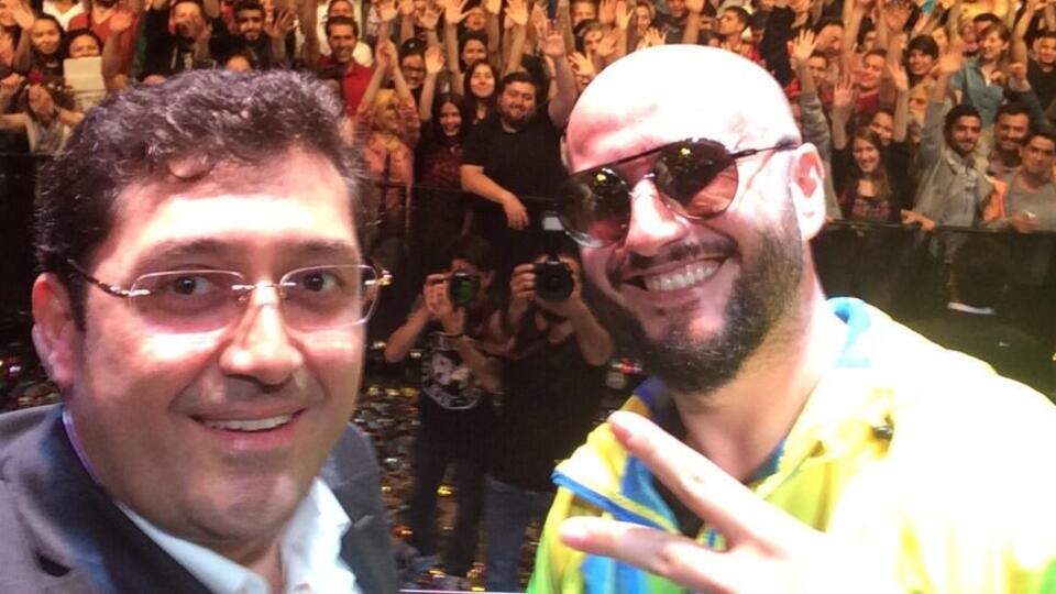 Başkanla selfie pozu