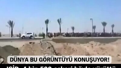 IŞİD 4 bin 500 askeri böyle yürüttü