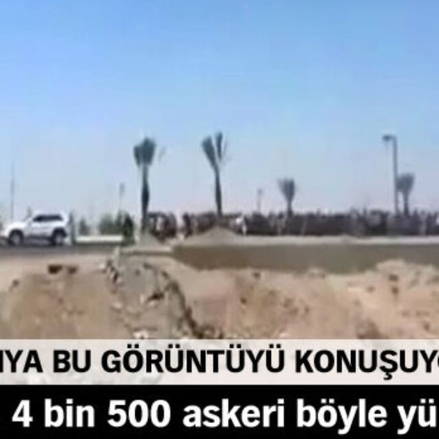 IŞİD 4 bin 500 askeri böyle yürüttü