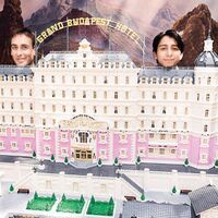 50 bin parça legoyla Büyük Budapeşte Oteli