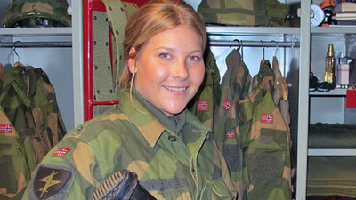 Norveç ordusunda kadın erkek eşitliği