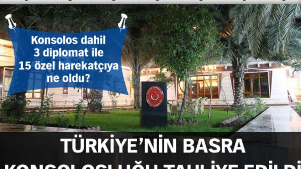 Türkiye'nin Basra Konsolosluğu'nda flaş gelişme