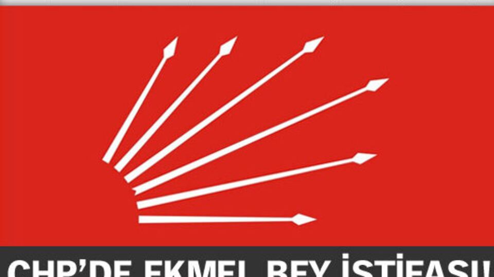 CHP'de Ekmeleddin İhsanoğlu istifası
