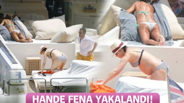 Hande Ataizi fena yakalandı!