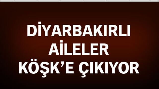 Cumhurbaşkanı Gül Diyarbakırlı ailelerle görüştü