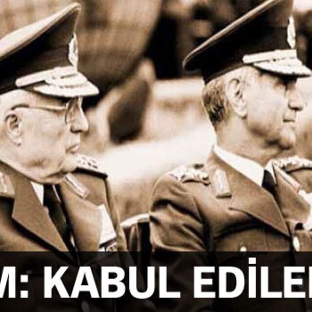 AYM'den Evren ve Şahinkaya'ya ret