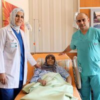 Mide kanseri hasta artık yemek yiyebilecek