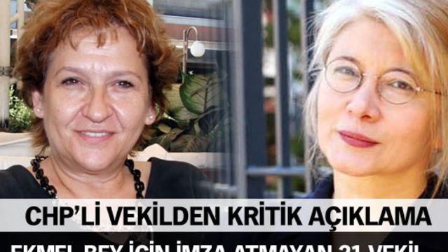 Ekmel Bey'e imza vermeyen vekiller açıklama yapacak