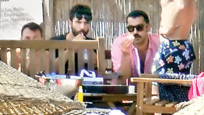 Özel locada tatil keyfi