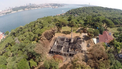 Bir tarih kül oldu!