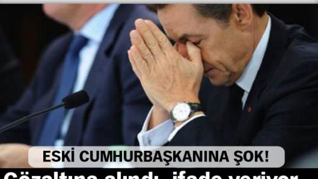 Sarkozy mahkemeye sevkedildi