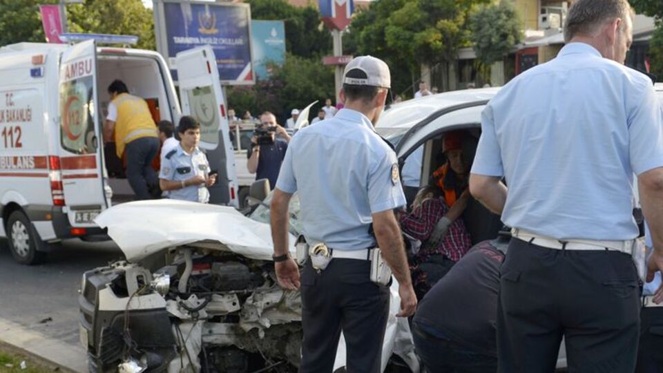 Beşiktaş'ta feci kaza!