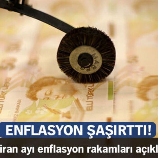 Enflasyon rakamları açıklandı!