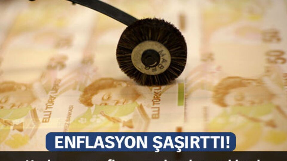 Enflasyon rakamları açıklandı!