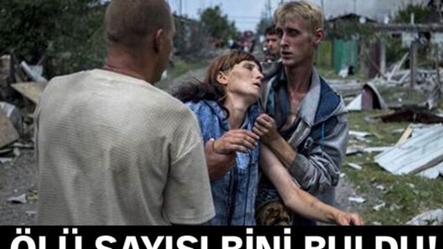 Ölü sayısı bini buldu!