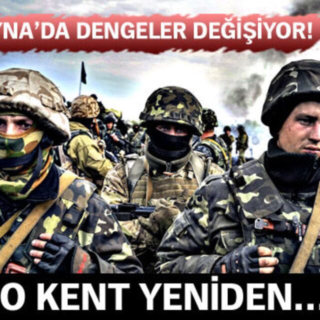 Ukrayna ordusu, Slavyanks'ı geri aldı