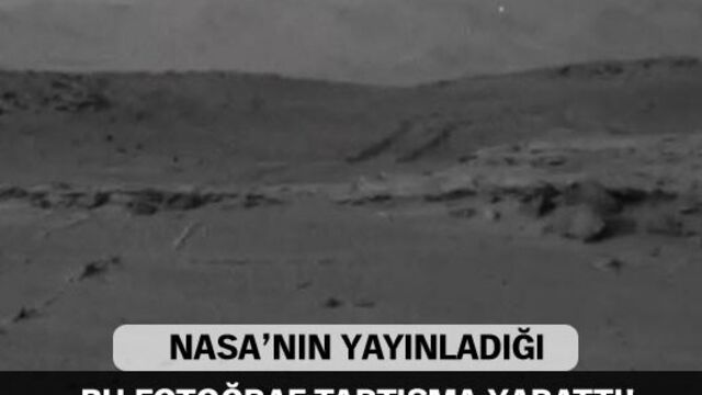 NASA'nın yayınladığı bu fotoğraf tartışma yarattı!
