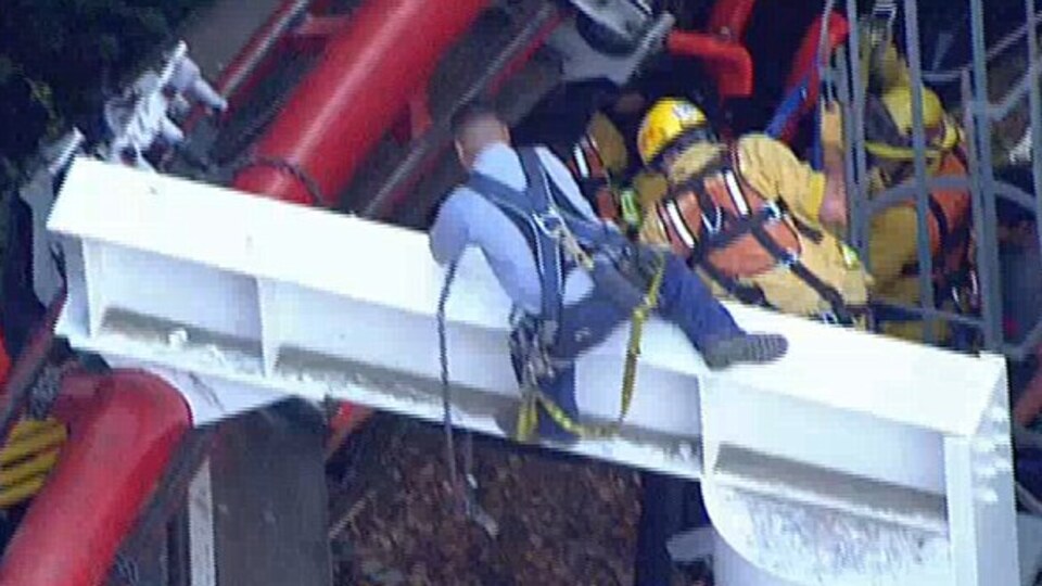 ABD'de roller coaster kazası