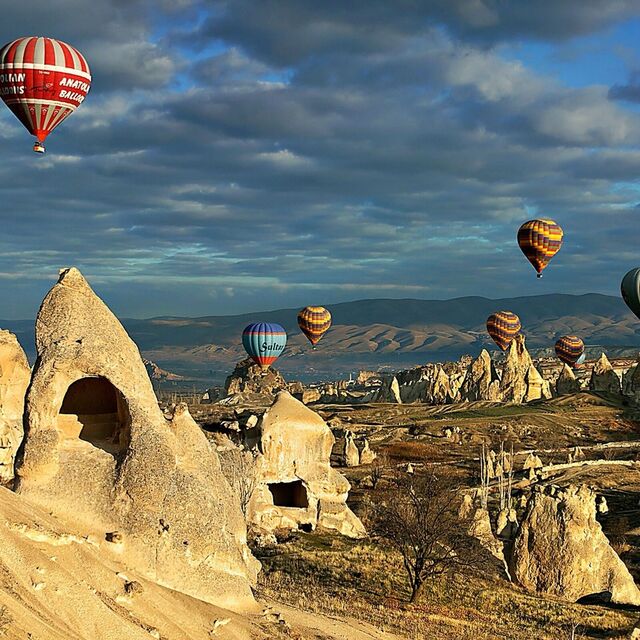 Kapodokya'ya turist akını!