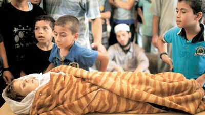 Gazze bombardıman altında