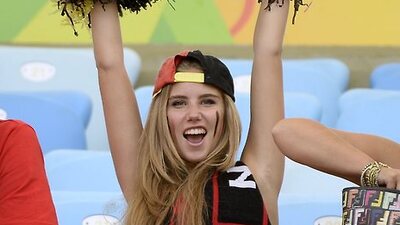 Dünya kupasının kazananı Axelle Despiegelaere