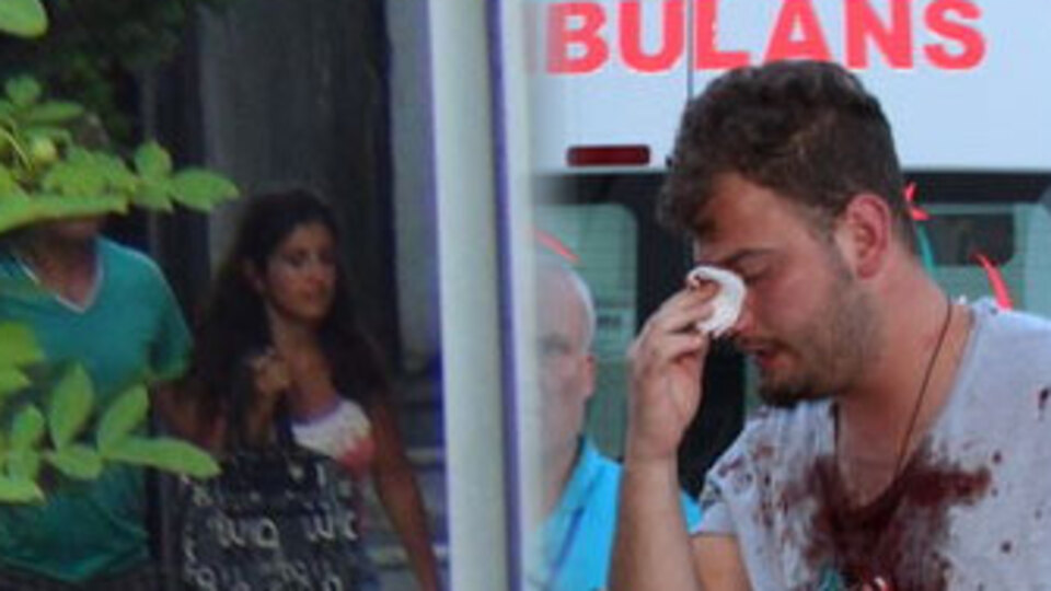 Zonguldak'ta plajda laf atma kavgası