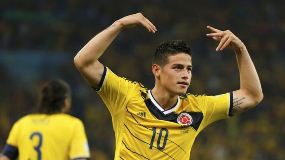 Altın Ayakkabı James'in!