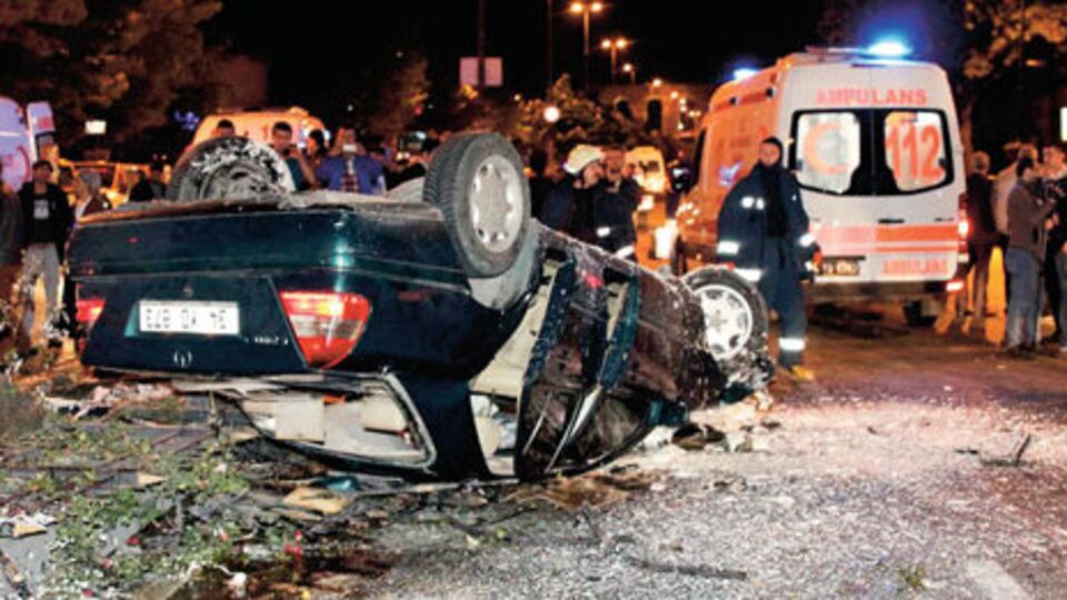 Trafik kazalarında önemli düşüş