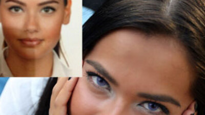 Gözleri lens çıktı