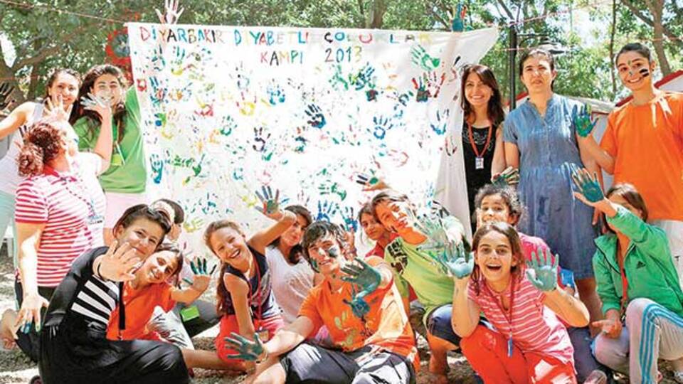 'Şeker çocuklar'a özel kamp