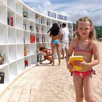 Yeni trend: Kumsal kütüphaneleri