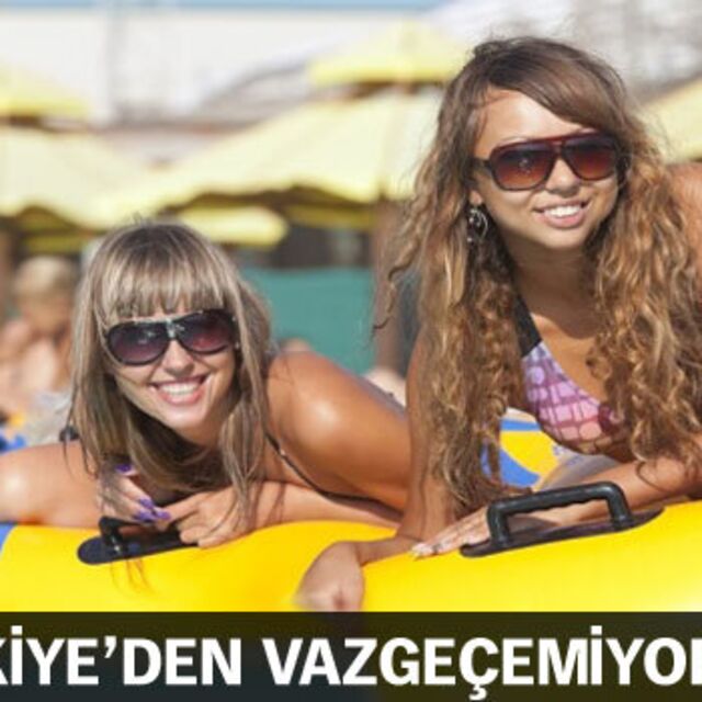 Rus turist Türkiye'den vazgeçemiyor