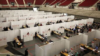 Almanya'da oy kullanan vatandaşlar YSK'ya tepkili