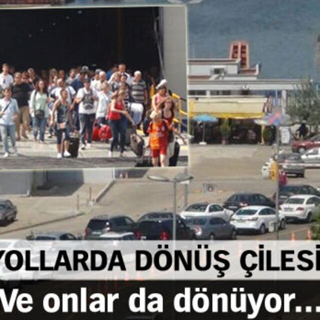 Yollarda dönüş çilesi!
