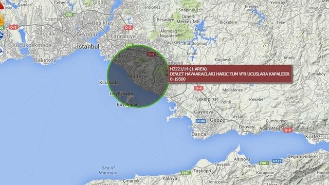 Maltepe mitingi için uçuş yasağı