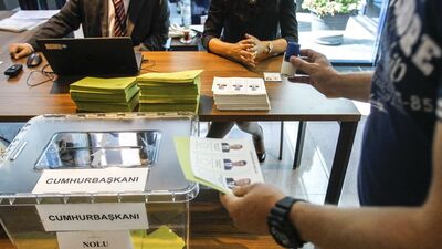 Gurbetçiler sandık başına gitti!